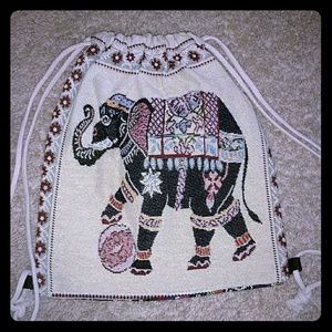Little girls drawstring bag